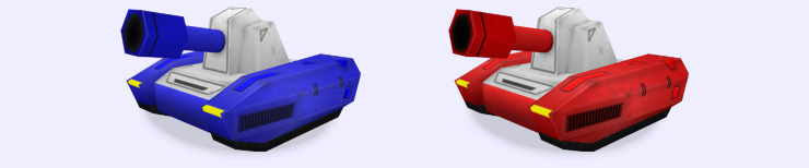 パワータイプとスピードタイプの戦車