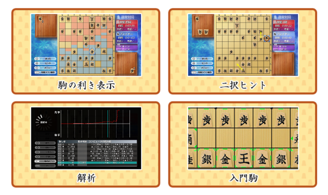 豊富な初心者サポート機能