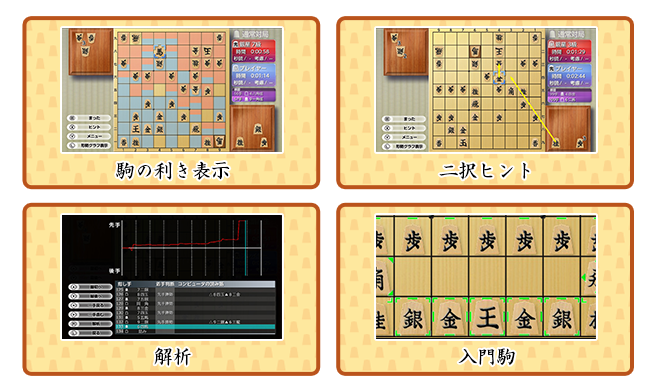 豊富な初心者サポート機能