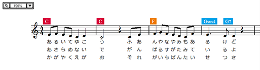 歌詞の入力